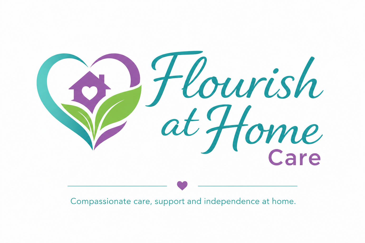 Flourish at Home Care logo